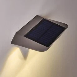 Hofstein Camden Solarleuchte LED Grau, 1-flammig, Bewegungsmelder -Außenleuchten Verkaufe camden solarleuchte h3304839 do1 3