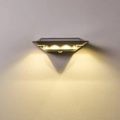 Hofstein Camden Solarleuchte LED Grau, 1-flammig, Bewegungsmelder -Außenleuchten Verkaufe camden solarleuchte h3304839 do1 9