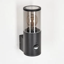 Hofstein Caragua Au&szlig;enwandleuchte Anthrazit, 1-flammig, Bewegungsmelder -Außenleuchten Verkaufe caragua aussenwandleuchte h3612613 10