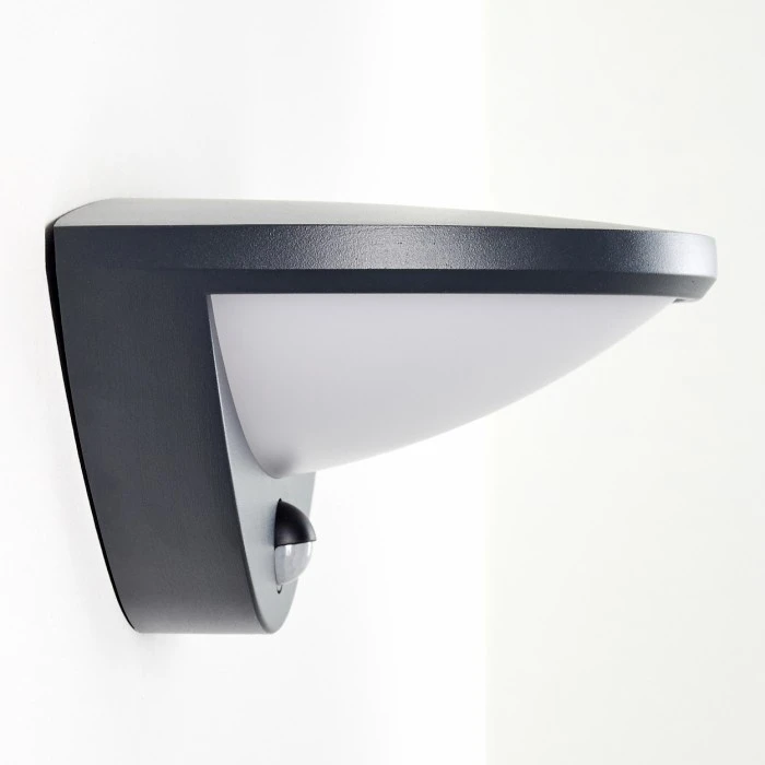 Hofstein Carano Außenwandleuchte LED Schwarz, 1-flammig, Bewegungsmelder 12 Hofstein Carano Außenwandleuchte LED Schwarz, 1-flammig, Bewegungsmelder – Bild 12