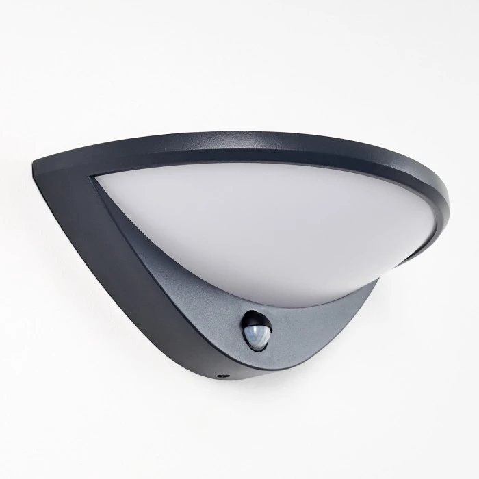 Hofstein Carano Außenwandleuchte LED Schwarz, 1-flammig, Bewegungsmelder 14 Hofstein Carano Außenwandleuchte LED Schwarz, 1-flammig, Bewegungsmelder – Bild 14