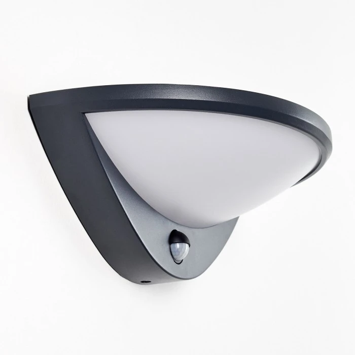 Hofstein Carano Außenwandleuchte LED Schwarz, 1-flammig, Bewegungsmelder 16 Hofstein Carano Außenwandleuchte LED Schwarz, 1-flammig, Bewegungsmelder – Bild 16