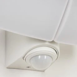 Hofstein Carnetin Au&szlig;enwandleuchte LED Wei&szlig;, 1-flammig, Bewegungsmelder -Außenleuchten Verkaufe carnetin aussenwandleuchte h3651452 5