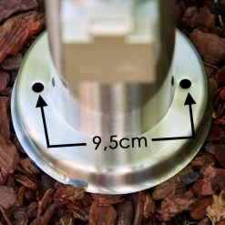 Hofstein Caserta Aussenstehleuchte Edelstahl, 1-flammig, Bewegungsmelder -Außenleuchten Verkaufe caserta aussenstehleuchte h306548 2