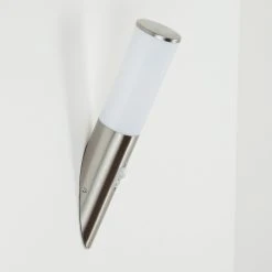 Hofstein Caserta Au&szlig;enwandleuchte Nickel-Matt, 1-flammig, Bewegungsmelder -Außenleuchten Verkaufe caserta aussenwandleuchte h3539866 2