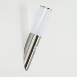 Hofstein Caserta Au&szlig;enwandleuchte Nickel-Matt, 1-flammig, Bewegungsmelder -Außenleuchten Verkaufe caserta aussenwandleuchte h3539866 3