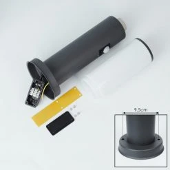 Hofstein Caserta Sockelleuchte Anthrazit, 1-flammig, Bewegungsmelder 16 Hofstein Caserta Sockelleuchte Anthrazit, 1-flammig, Bewegungsmelder -Außenleuchten Verkaufe caserta sockelleuchte h3017906 4