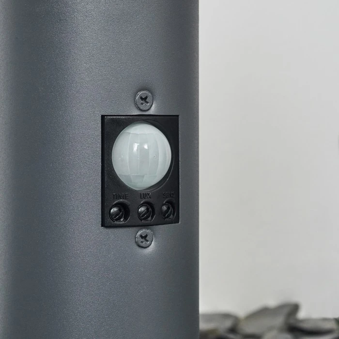 Hofstein Caserta Sockelleuchte Anthrazit, 1-flammig, Bewegungsmelder 10 Hofstein Caserta Sockelleuchte Anthrazit, 1-flammig, Bewegungsmelder – Bild 10