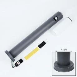 Hofstein Caserta Wegeleuchte Anthrazit, 1-flammig, Bewegungsmelder 16 Hofstein Caserta Wegeleuchte Anthrazit, 1-flammig, Bewegungsmelder -Außenleuchten Verkaufe caserta wegeleuchte h3017951 4