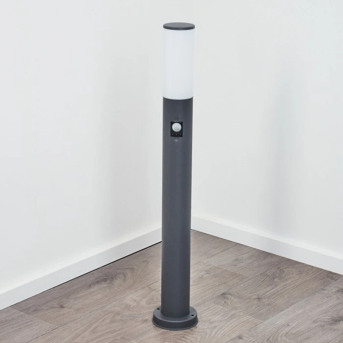 Hofstein Caserta Wegeleuchte Anthrazit, 1-flammig, Bewegungsmelder 8 Hofstein Caserta Wegeleuchte Anthrazit, 1-flammig, Bewegungsmelder – Bild 8