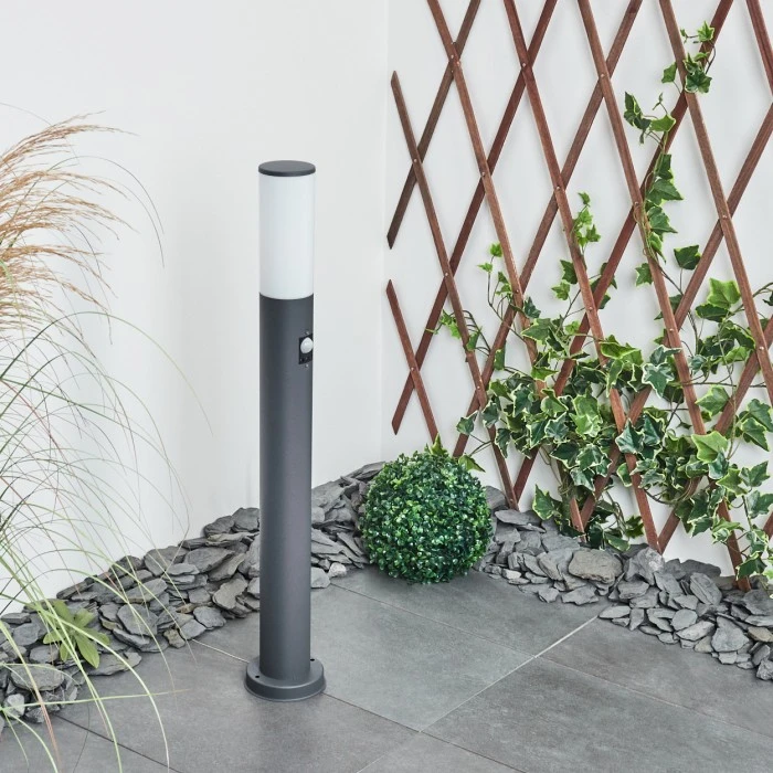 Hofstein Caserta Wegeleuchte Anthrazit, 1-flammig, Bewegungsmelder 10 Hofstein Caserta Wegeleuchte Anthrazit, 1-flammig, Bewegungsmelder – Bild 10