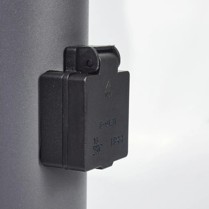 Hofstein Caserta Wegeleuchte Anthrazit, 1-flammig, Bewegungsmelder 6 Hofstein Caserta Wegeleuchte Anthrazit, 1-flammig, Bewegungsmelder – Bild 6