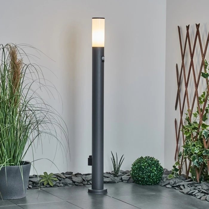 Hofstein Caserta Wegeleuchte Anthrazit, 1-flammig, Bewegungsmelder 10 Hofstein Caserta Wegeleuchte Anthrazit, 1-flammig, Bewegungsmelder – Bild 10