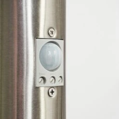 Hofstein Caserta Wegeleuchte Nickel-Matt, Wei&szlig;, 1-flammig, Bewegungsmelder -Außenleuchten Verkaufe caserta wegeleuchte h3018446 4