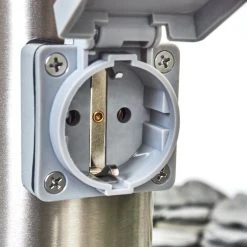 Hofstein Caserta Wegeleuchte Nickel-Matt, 1-flammig, Bewegungsmelder -Außenleuchten Verkaufe caserta wegeleuchte h3536483 4