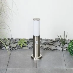 Hofstein Caserta Wegeleuchte Nickel-Matt, 1-flammig, Bewegungsmelder -Außenleuchten Verkaufe caserta wegeleuchte h3536483 8