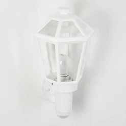 Hofstein Catigny Au&szlig;enwandleuchte Wei&szlig;, 1-flammig, Bewegungsmelder -Außenleuchten Verkaufe catigny aussenwandleuchte h3276495 do1 16