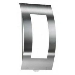 CMD Aqua Quadrat Au&szlig;enwandleuchte Edelstahl, 1-flammig, Bewegungsmelder