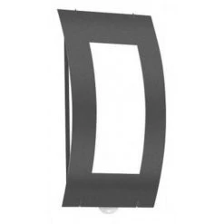 CMD Aqua Quadrat Au&szlig;enwandleuchte Anthrazit, 1-flammig, Bewegungsmelder