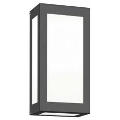 CMD AQUA RAIN Au&szlig;enwandleuchte LED Anthrazit, 1-flammig, Bewegungsmelder