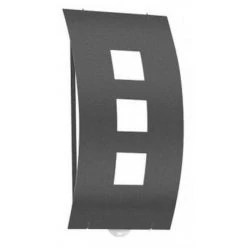 CMD Aqua Toma Au&szlig;enwandleuchte Anthrazit, 1-flammig, Bewegungsmelder