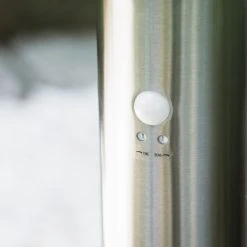 Hofstein Dakar Aussenstehleuchte Edelstahl, 1-flammig, Bewegungsmelder -Außenleuchten Verkaufe dakar aussenstehleuchte h120 12