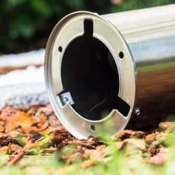 Hofstein Dakar Sockelleuchte Edelstahl, 1-flammig, Bewegungsmelder -Außenleuchten Verkaufe dakar sockelleuchte h168012 13