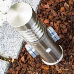 Hofstein Dakar Sockelleuchte Edelstahl, 1-flammig, Bewegungsmelder -Außenleuchten Verkaufe dakar sockelleuchte h168012 2