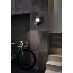 Eglo Leuchten Eglo FAEDO Au&szlig;enwandleuchte LED Schwarz, 1-flammig, Bewegungsmelder