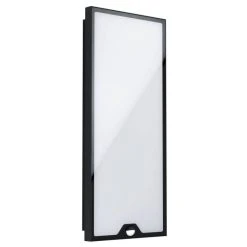 Eglo Leuchten CASAZZA Au&szlig;enwandleuchte LED Schwarz, 1-flammig, Bewegungsmelder