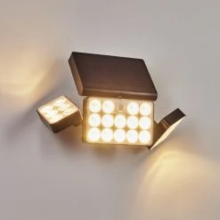 Hofstein Estampes Solarwandleuchte LED Anthrazit, 1-flammig, Bewegungsmelder -Außenleuchten Verkaufe estampes solarwandleuchte h3651414 6