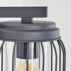 Hofstein Foothills Au&szlig;enwandleuchte Anthrazit, 1-flammig, Bewegungsmelder -Außenleuchten Verkaufe foothills aussenwandleuchte h3566602 2