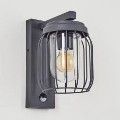 Hofstein Foothills Au&szlig;enwandleuchte Anthrazit, 1-flammig, Bewegungsmelder -Außenleuchten Verkaufe foothills aussenwandleuchte h3566602 7