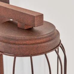 Hofstein Foothills Au&szlig;enwandleuchte Rostfarben, 1-flammig, Bewegungsmelder -Außenleuchten Verkaufe foothills aussenwandleuchte h3588833 2