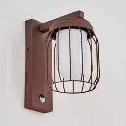 Hofstein Foothills Au&szlig;enwandleuchte Rostfarben, 1-flammig, Bewegungsmelder -Außenleuchten Verkaufe foothills aussenwandleuchte h3588833 7