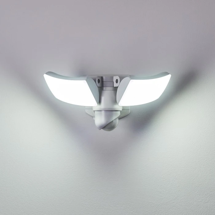 Hofstein Foroyar Außenwandleuchte LED Weiß, 2-flammig, Bewegungsmelder 16 Hofstein Foroyar Außenwandleuchte LED Weiß, 2-flammig, Bewegungsmelder – Bild 16