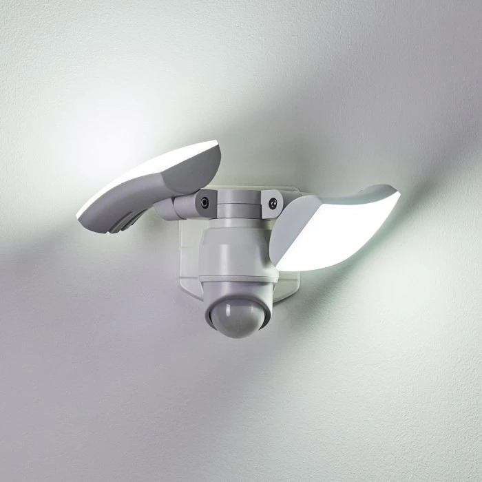 Hofstein Foroyar Außenwandleuchte LED Weiß, 2-flammig, Bewegungsmelder 20 Hofstein Foroyar Außenwandleuchte LED Weiß, 2-flammig, Bewegungsmelder – Bild 20