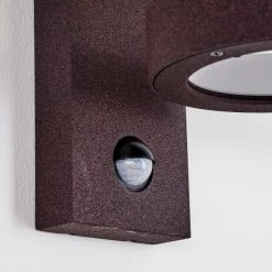 Hofstein Fulham Au&szlig;enwandleuchte Rostfarben, Braun, 1-flammig, Bewegungsmelder -Außenleuchten Verkaufe fulham aussenwandleuchte h3415030 5
