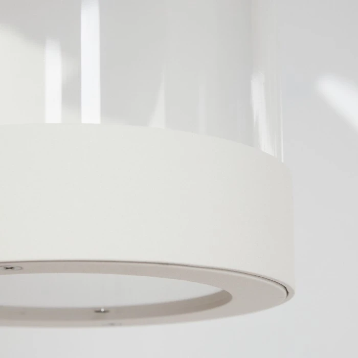 Hofstein Fulham Außenwandleuchte Weiß, 1-flammig, Bewegungsmelder 11 Hofstein Fulham Außenwandleuchte Weiß, 1-flammig, Bewegungsmelder – Bild 11