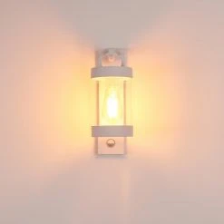 Hofstein Fulham Außenwandleuchte Weiß, 1-flammig, Bewegungsmelder 19 Hofstein Fulham Außenwandleuchte Weiß, 1-flammig, Bewegungsmelder -Außenleuchten Verkaufe fulham aussenwandleuchte h3415061 8