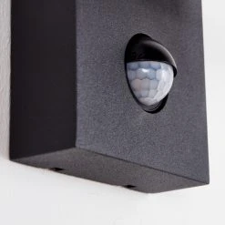 Hofstein Fulham Au&szlig;enwandleuchte Anthrazit, 1-flammig, Bewegungsmelder -Außenleuchten Verkaufe fulham aussenwandleuchte h3415078 11