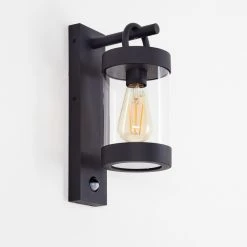 Hofstein Fulham Au&szlig;enwandleuchte Anthrazit, 1-flammig, Bewegungsmelder -Außenleuchten Verkaufe fulham aussenwandleuchte h3415078 7