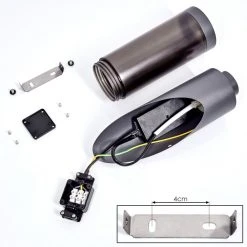 Hofstein Gaborone Au&szlig;enwandleuchte Anthrazit, 1-flammig, Bewegungsmelder -Außenleuchten Verkaufe gaborone aussenwandleuchte h3611524 4