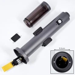 Hofstein Gaborone Sockelleuchte Anthrazit, 1-flammig, Bewegungsmelder -Außenleuchten Verkaufe gaborone sockelleuchte h3607848 4