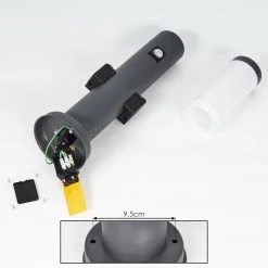 Hofstein Gaborone Wegeleuchte Anthrazit, 1-flammig, Bewegungsmelder -Außenleuchten Verkaufe gaborone wegeleuchte h3416808 4