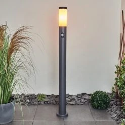 Hofstein Gaborone Wegeleuchte Anthrazit, 1-flammig, Bewegungsmelder -Außenleuchten Verkaufe gaborone wegeleuchte h3445792 12