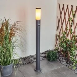 Hofstein Gaborone Wegeleuchte Anthrazit, 1-flammig, Bewegungsmelder -Außenleuchten Verkaufe gaborone wegeleuchte h3445792 6