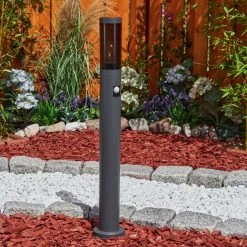 Hofstein Gaborone Wegeleuchte Anthrazit, 1-flammig, Bewegungsmelder -Außenleuchten Verkaufe gaborone wegeleuchte h3611005 6