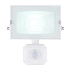 Globo HELGA Gartenstrahler LED Wei&szlig;, 1-flammig, Bewegungsmelder -Außenleuchten Verkaufe globo helga gartenstrahler 34248ws 2