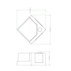 Globo Solar Au&szlig;enwandleuchte LED Schwarz, 8-flammig, Bewegungsmelder -Außenleuchten Verkaufe globo solar aussenwandleuchte 36480 6